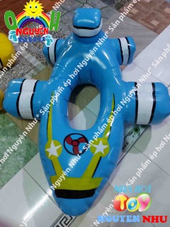 máy bay ép hơi xanh biển